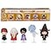Wizarding World Harry Potter Micro Magical Moments Hogwarts 5Pack Figures Set Display Cases Kids Toys for Ages 6 and up