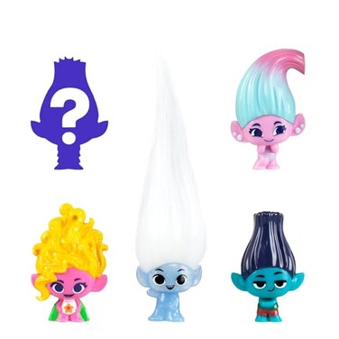DREAMWORKS TROLLS Band Together Mineez 5 Trolls Surprise Pack Styles May Vary