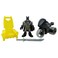 Mattel Replacement Parts for FisherPrice Imaginext Inspired by DC Super Friends Wayne Manor Batcave Playset FMX63 Replacement Wayne Figure Bat Cycle Sword and Throne