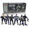 MQSTARSRISE Army Men Action Figures Soldiers Toy Set for Boys Age 47 Military Playset with Weapons Easter Gift or Birthday Gift