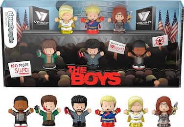 Little People Collector The Boys Special Edition Set with Character Figures in a Display Box for Adults Fans 6 Figures