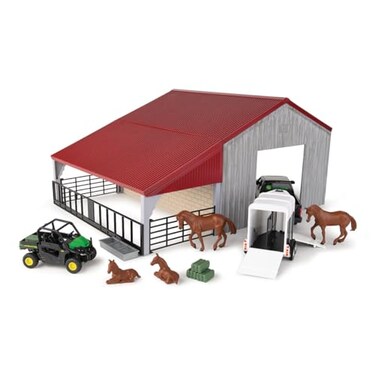 John Deere 132 Weathered Barn Playset Toy LP84318
