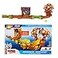 Sonic The Hedgehog Go Go Racers Deluxe Playset with Diecast Super Sonic Figure Combine with The Sonic Adventure Playset