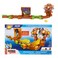 Sonic The Hedgehog Go Go Racers Deluxe Playset with Diecast Super Sonic Figure Combine with The Sonic Adventure Playset