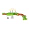 JAKKS Pacific Sonic The Hedgehog Go Go Racers Playset Sonic Adventure Fun Track and High Speed Launcher