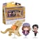 Wizarding World Harry Potter Micro Magical Moments Year 4 Set with Harry Hermione Hungarian Horntail Dragon Toy Display Case Kids Toys