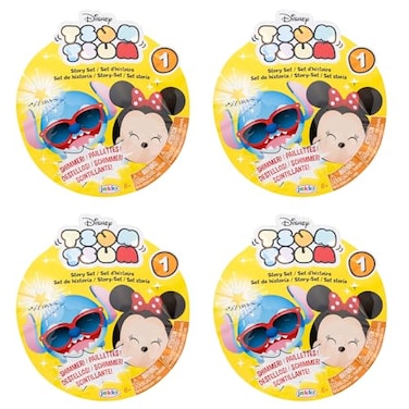 TSUM TSUM Disney Tsum Tsum Disney Friends Mini Figures Story Sets in Blind Packs Includes 4 Blind Bags to Open from Wave 1