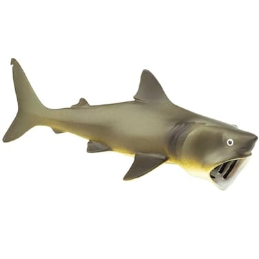 Safari Ltd. Safari Ltd Basking Shark Figurine Detailed 575 Plastic Model Figure Fun Educational Play Toy for Boys Girls Kids Ages 3