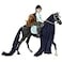 Breyer Freedom Series Horse English Rider Set Jet Charlotte 975 x 7 Black Toy Figure 112 Scale Model 61145