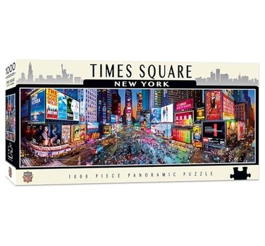 Masterpieces MasterPieces Cityscape Panoramics 1000 Puzzles Collection Times Square Panoramic 1000 Piece Jigsaw Puzzle