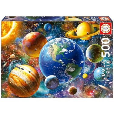 Educa 18449 Puzzles 500 pcs Solar System Multicoloured