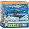 EuroGraphics Sharks 100 Piece Jigsaw Puzzle
