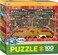 EuroGraphics Basketball Spot and Find Puzzle 100Piece