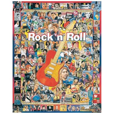 White Mountain Puzzles Rock N Roll 1000 Piece Jigsaw Puzzle