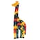 Bits and Pieces Wooden Alphabet Giraffe Puzzle Learn ABCs and 123s Colorful Large 34 Inch Thick NonToxic Paint