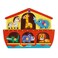 Janod 6 Piece Noahs Ark Peg Puzzle Ages18 Months J07062