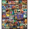White Mountain Puzzles Travel The World 500 Piece Jigsaw Puzzle