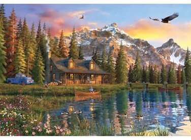 Anatolian Puzzle Oldlook Cabin 2000 Piece Jigsaw Puzzle 3933