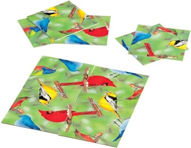 B.Dazzle Scramble Squares North American Birds
