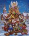 Vermont Christmas Company Canine Christmas Tree Jigsaw Puzzle 1000 Piece