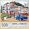 Bits and Pieces 500 Piece Jigsaw Puzzle for Adults Franks Friendly Service Americana Summer Jigsaw Puzzle by Kay Lamb Shannon Puzzle Size 18 x 24 500 Pieces Franks Friendly Service