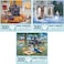 Bits and Pieces Value Set of Three Large 300 Piece Jigsaw Puzzles for Adults Seasons Themed Jigsaw Puzzles Designed by Artist John Sloane Completed Puzzle Size 18 x 24