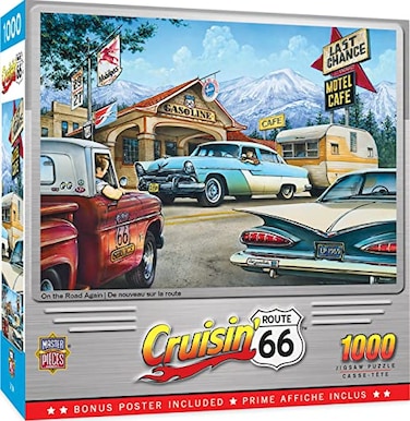 Masterpieces MasterPieces 1000 Piece Jigsaw Puzzle for Adults Family Or Youth On The Road Again 1925x2675