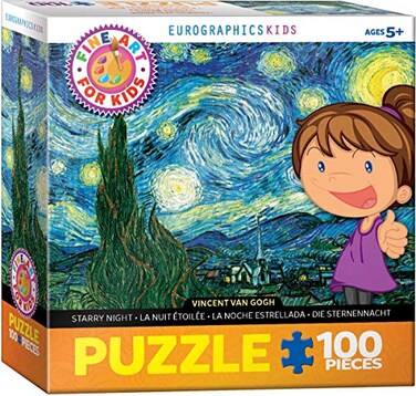 EuroGraphics Starry Night by Vincent Van Gogh 100Piece Puzzle