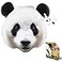 Madd Capp Madd CAPP Puzzles I AM Panda 550 Pieces Animal Shaped Jigsaw Puzzle