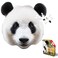Madd Capp Madd CAPP Puzzles I AM Panda 550 Pieces Animal Shaped Jigsaw Puzzle