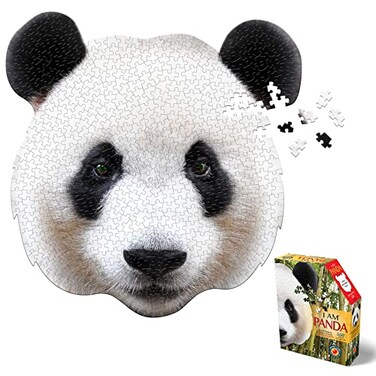 Madd Capp Madd CAPP Puzzles I AM Panda 550 Pieces Animal Shaped Jigsaw Puzzle
