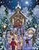 Vermont Christmas Company Midnight Mass Jigsaw Puzzle 1000 Piece 30x24 Puzzle for Adults Fully Interlocking Pieces Unique Randomly Shaped Pieces