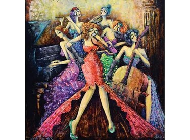 Anatolian Puzzle Ladies Orchestra 1024 Piece Jigsaw Puzzle 1014