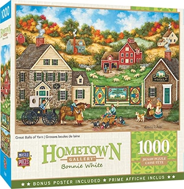 Masterpieces MasterPieces 1000 Piece Jigsaw Puzzle For Adults Family Or Youth Great Balls Of Yarn 1925x2675