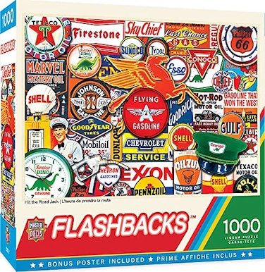 Masterpieces MasterPieces 1000 Piece Jigsaw Puzzle Hit the Road Jack Fun for Adults Family Kids NonGlare Finish 1925 x 2675