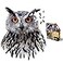 Madd Capp Puzzles I AM Owl 550 pieces Animal Shaped Jigsaw Puzzle