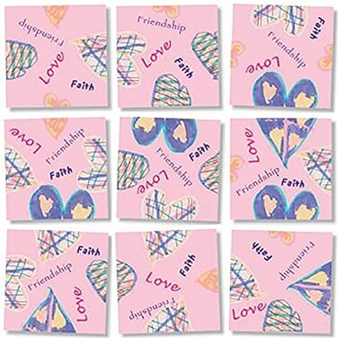 B.Dazzle B Dazzle Hearts 9 Piece Scramble Square Puzzle Challenging Brain Teaser for Children AdultsBoosts Cognitive Function Problem Solving
