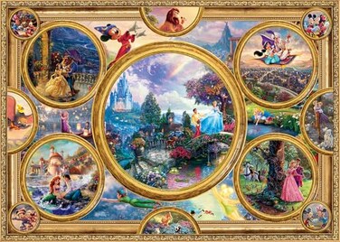 Schmidt Thomas Kinkade Disney Dreams Collection Jigsaw Puzzle 2000Piece