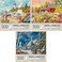 Bits and Pieces 3 Jigsaw Puzzle Set 500 Piece Puzzles for Adults Alan Giana Seasons Set 18 x 24 Jigsaw Puzzles Spring Winter Beach Random Die Cut Pieces No 2 are Alike