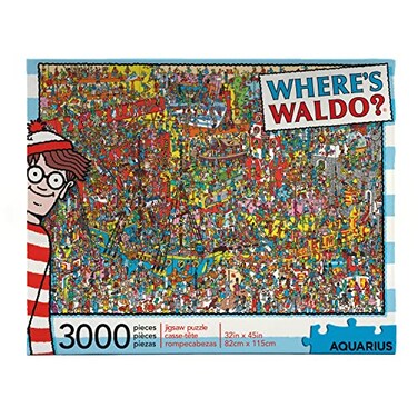 AQUARIUS Aquarius Wheres Waldo 3000Piece Jigsaw Puzzle