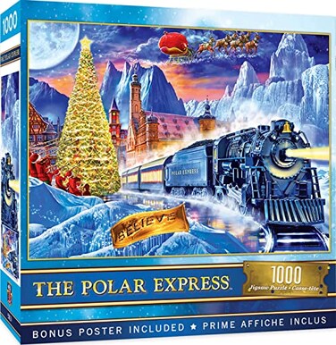 Masterpieces MasterPieces 1000 Piece Christmas Jigsaw Puzzle The Polar Express 1925x2675