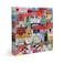 eeBoo Piece and Love Whimsical Village 1000piece square Jigsaw Puzzle for Adults and Families Includes Glossy Sturdy Pieces and Minimal Puzzle Dust