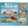 Bits and Pieces 4in1 MultiPack Large 500 Piece Jigsaw Puzzles for Adults Jigsaw Puzzle Set Bundle by Artist Kay Lamb Shannon Completed Puzzle Size 16 x 20