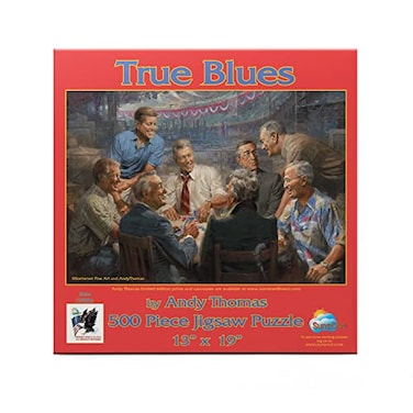 SunsOut SUNSOUT INC True Blues 500 pc Jigsaw Puzzle by Artist Andy Thomas Finished Size 13 x 19 MPN 19384