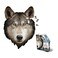 Madd Capp Puzzles I AM Wolf 300 pieces Animal Shaped Jigsaw Puzzle