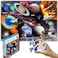 THINK2MASTER Think2Master Solar System Space Exploration 100 Pieces Jigsaw Puzzle Best Gift 234 X 165