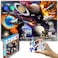 THINK2MASTER Think2Master Solar System Space Exploration 100 Pieces Jigsaw Puzzle Best Gift 234 X 165