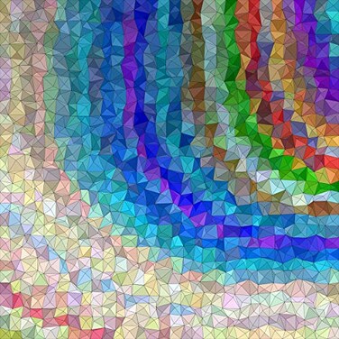 Bgraamiens PuzzleRainbow triangle1000 Pieces Square Puzzle Color Challenge Jigsaw Puzzles for Adults