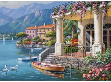 Anatolian Puzzle Villa On The Bay 3000 Piece Jigsaw Puzzle 4915