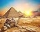 Toynk Giza Sunrise Ancient Egypt Pyramid Puzzle for Adults and Kids Difficult 1000 Piece Jigsaw Puzzle Toy Fun Quarantine Gift Interactive Brain Teaser Challenge for Game Night